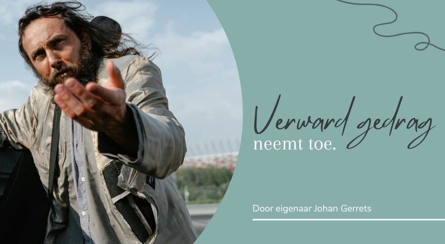 verward gedrag neemt toe.