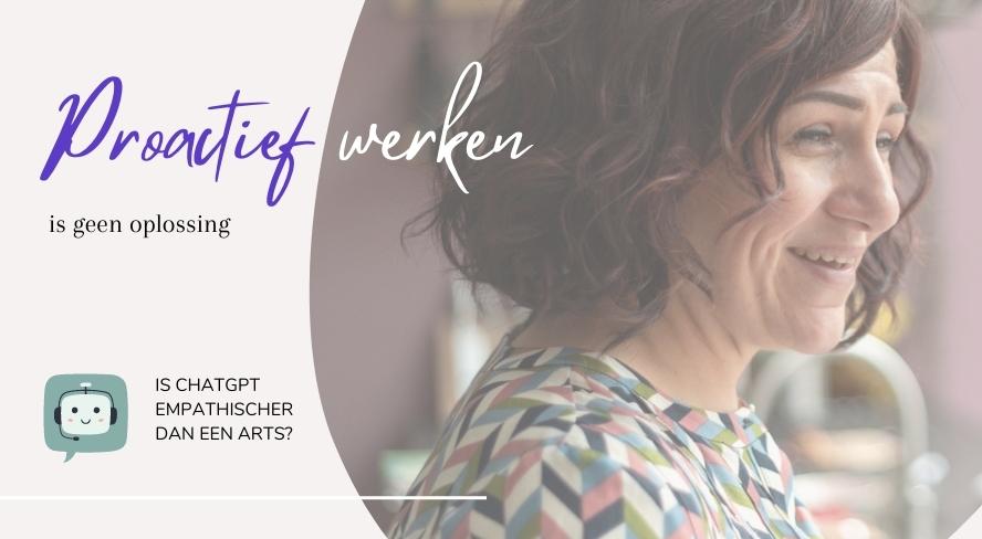 is proactiviteit een oplossing